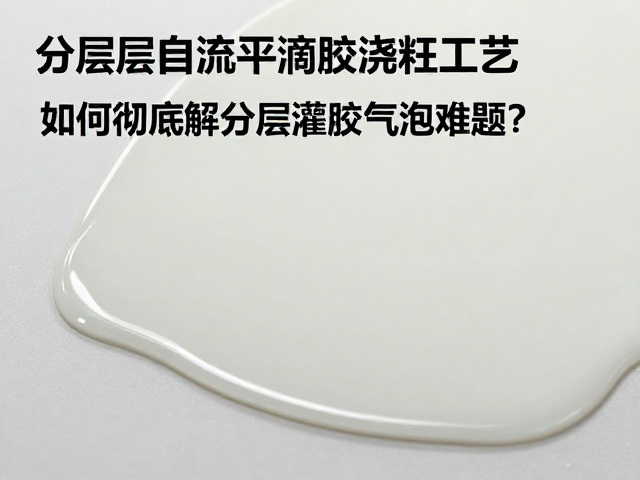 分层自流平滴胶浇注工艺，如何彻底解决分层灌胶气泡难题？