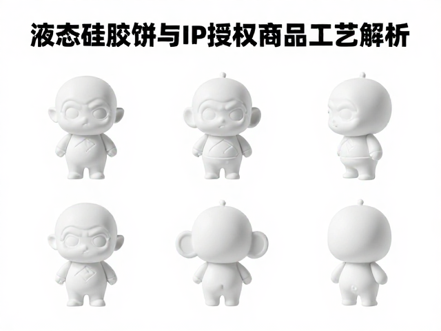 液态硅胶模压一体成型，游戏角色软胶饰品与IP授权商品工艺解析
