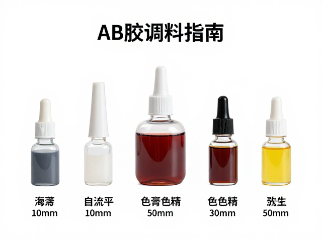 AB胶调配指南，分层自流平滴胶工艺与色膏色精使用详解