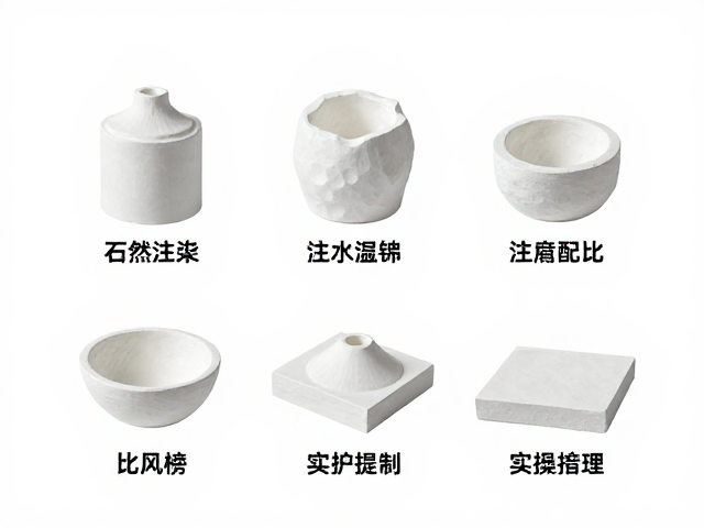 石膏注浆成型自然风干工艺,桌面摆件配比详解与实操指南