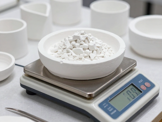 石膏注浆成型自然风干工艺,电子秤精准控料,适合手作小批量生产