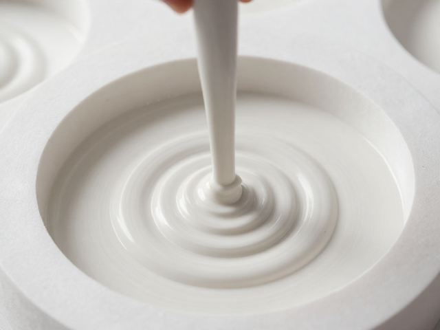 硅胶模具石膏注浆成型，自然风干防碎裂技巧