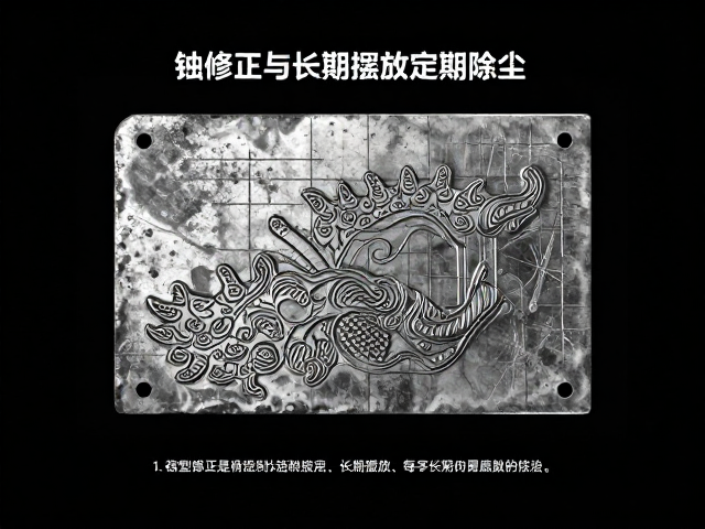 金属蚀刻片腐蚀成型工艺,造型修正与长期摆放定期除尘指南