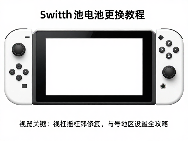 Switch电池更换教程，摇杆漂移修复与账号地区设置全攻略