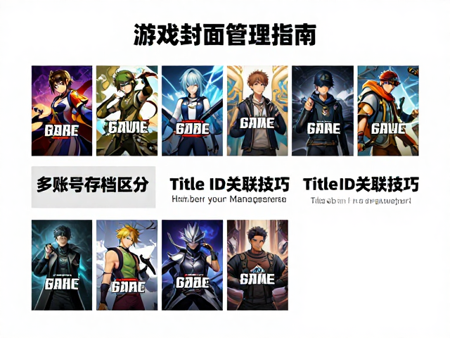 游戏封面管理指南，多账号存档区分与Title ID关联技巧