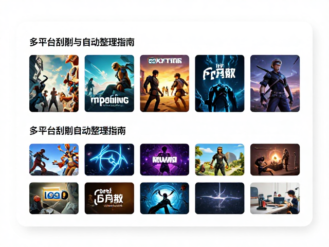 PC游戏封面管理神器，多平台刮削与自动整理指南