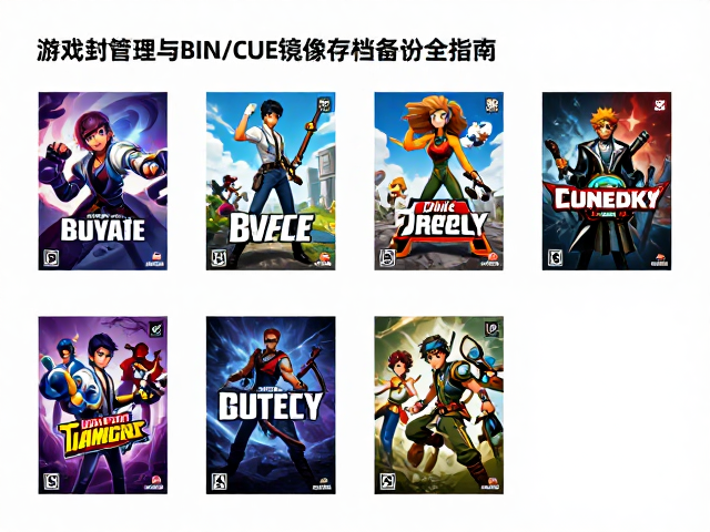 游戏封面管理与BIN/CUE镜像存档备份全指南