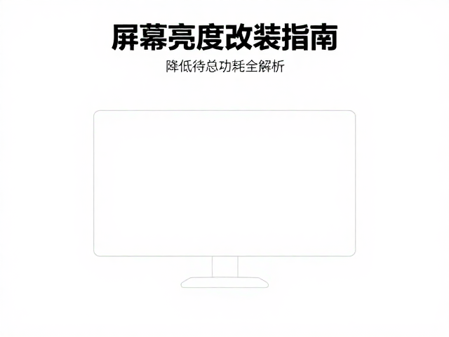 屏幕亮度改装指南，降低待机功耗，优化响应时间全解析
