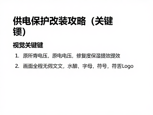 供电保护改装攻略，匹配原机电压，修复电源老化提效