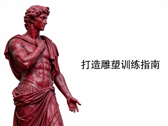 深红宝石配色,古希腊罗马风格健身训练指南,打造古典雕塑感身材