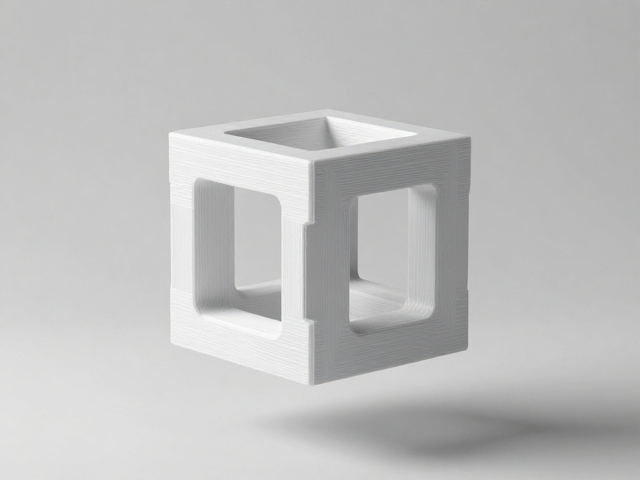 极简主义3D打印结构悬空设计，极致美学与强度解析