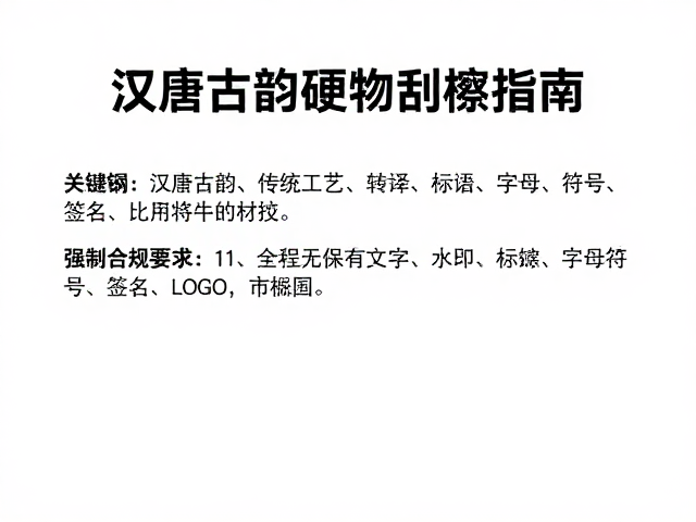 汉唐古韵,传统工艺转译下的材质保护,避免硬物刮擦指南
