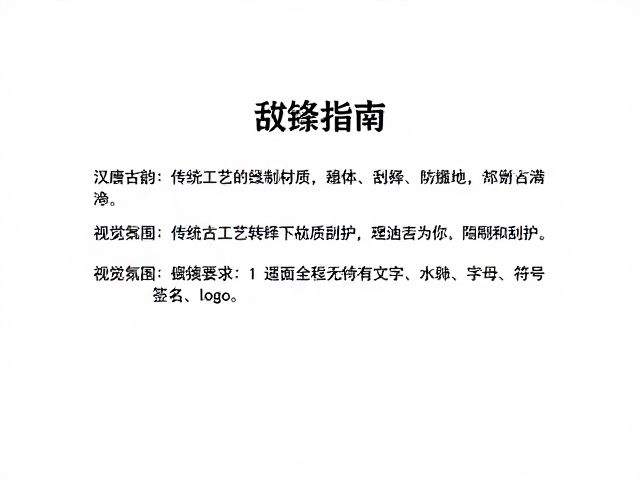 汉唐古韵,传统工艺转译下的材质保护,避免硬物刮擦指南