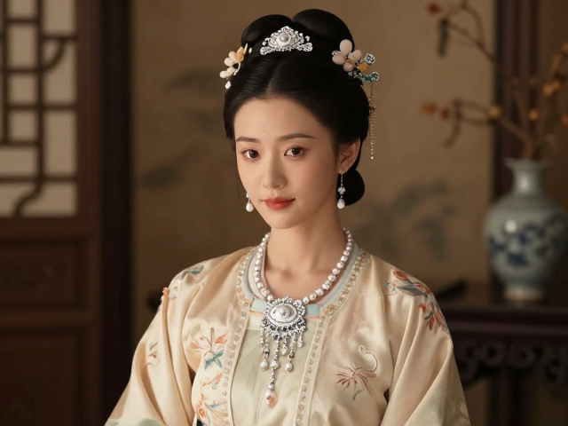 汉唐风韵明清雅,高颜值白银婚礼首饰推荐,打造东方浪漫婚嫁造型