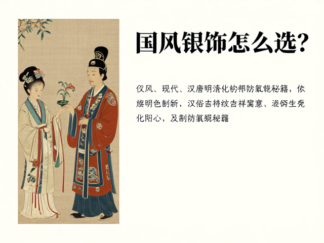 国风银饰怎么选?汉唐明清纹样解析及防氧化秘籍