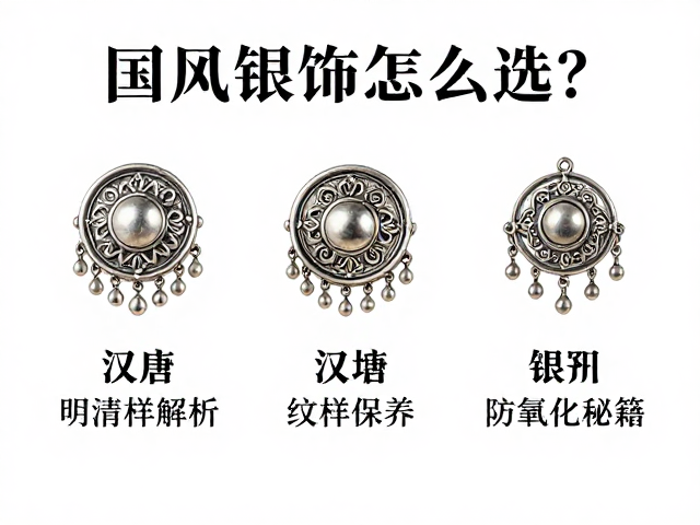 国风银饰怎么选?汉唐明清纹样解析及防氧化秘籍