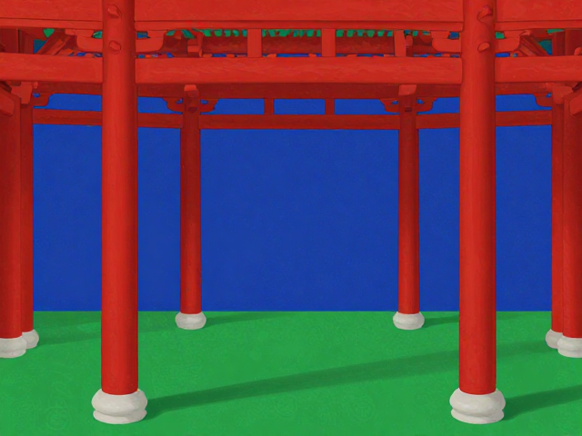 红蓝绿撞色重构汉唐风骨,古典符号的当代美学觉醒