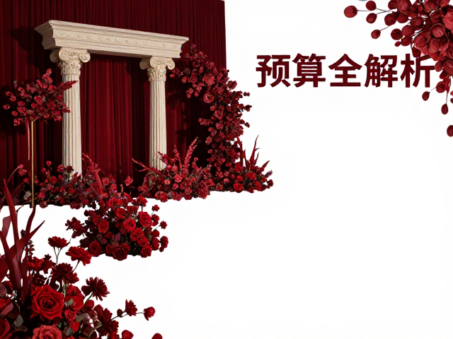 深红古希腊罗马风婚礼策划，高定奢华与预算全解析