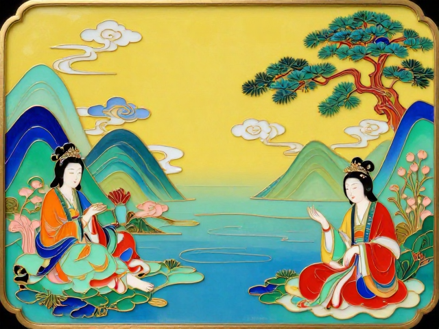 汉唐珐琅高饱和色,一眼万年的东方美学与非遗工艺揭秘