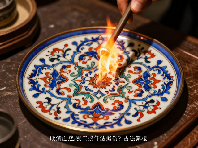 汉唐纹样研究，珐琅工艺如何规避高温损伤？明清古法解析