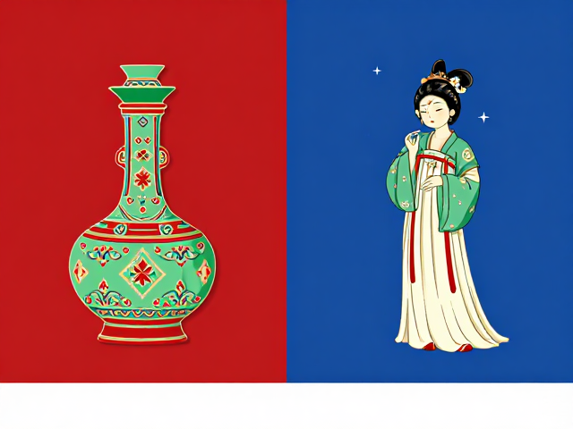 红蓝绿撞色惊艳!博物馆文创里的汉唐风韵,一眼穿越千年