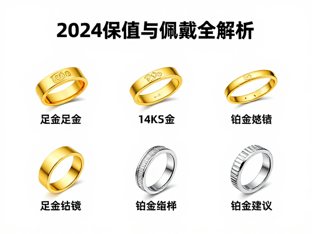 足金、14K金、铂金怎么选?2024保值与佩戴全解析