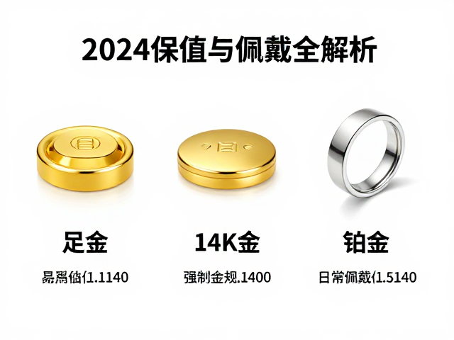 足金、14K金、铂金怎么选？2024保值与佩戴全解析