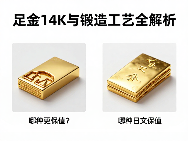 足金、14K金与铸造工艺全解析,哪种更保值?
