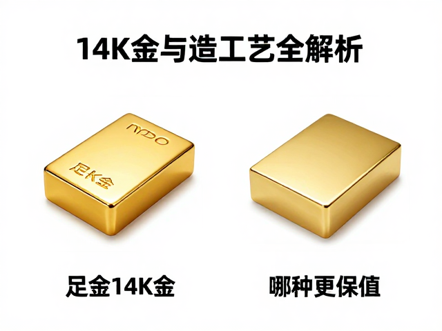 足金、14K金与铸造工艺全解析，哪种更保值？