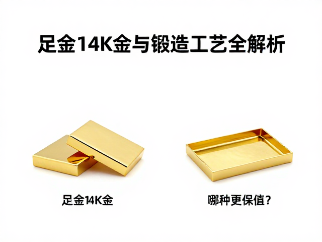 足金、14K金与铸造工艺全解析,哪种更保值?