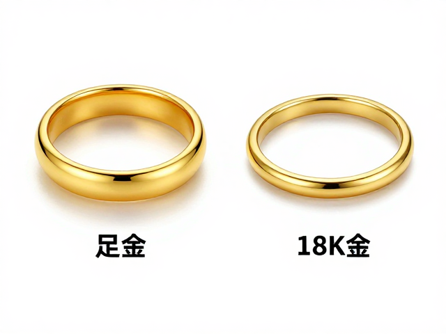 足金与18K金哑光工艺区别,选购避坑指南