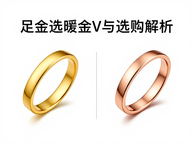 足金选暖金还是玫瑰金？2024流行趋势与选购指南