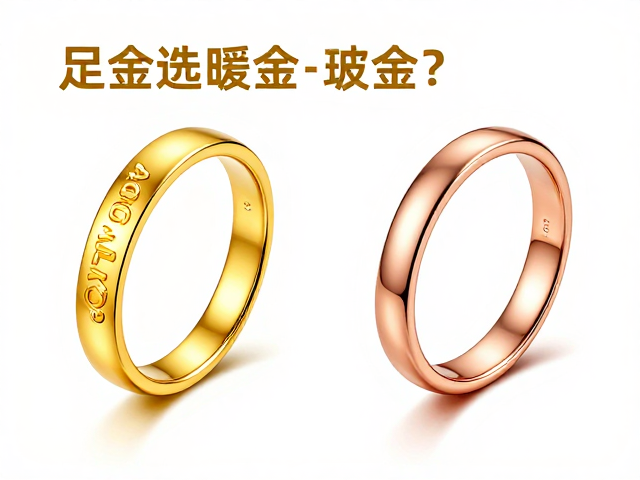 足金选暖金还是玫瑰金?2024流行趋势与选购指南