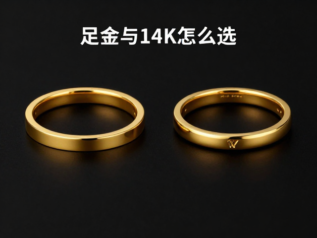 足金与14K金怎么选?极简现代风首饰搭配指南