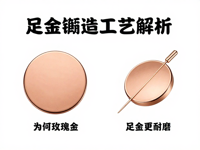 足金铸造工艺解析，为何玫瑰金比足金更耐磨？