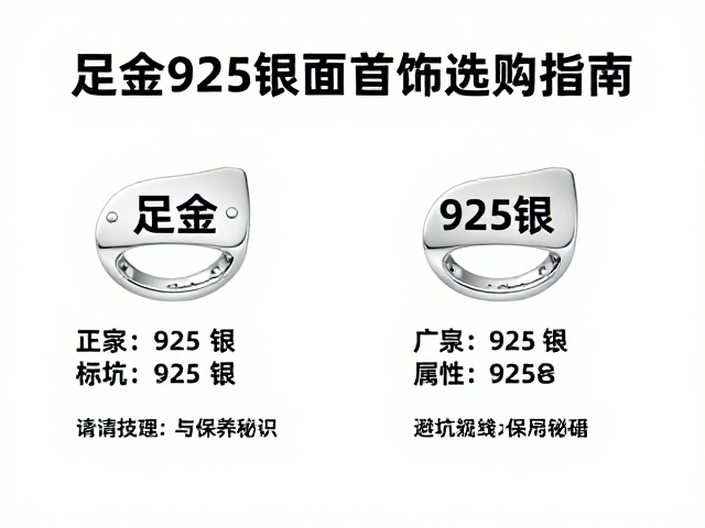 足金925银亮面首饰选购指南，避坑技巧与保养秘籍
