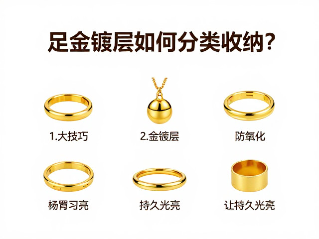 足金镀层如何分类收纳？5大技巧防氧化，让首饰持久光亮