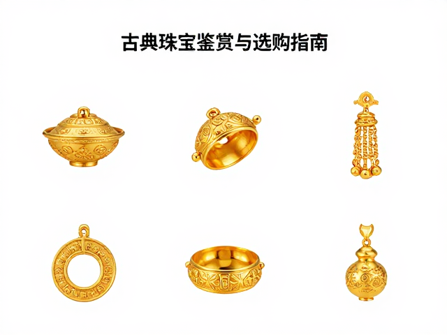 足金复古宫廷风，古典珠宝主材鉴赏与选购指南
