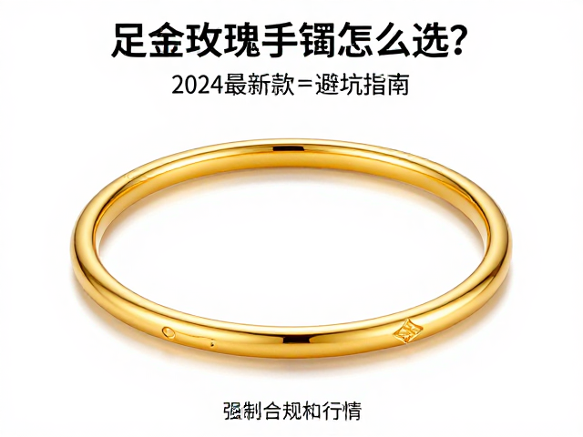 足金玫瑰金手镯怎么选?2024最新款式、价格与避坑指南