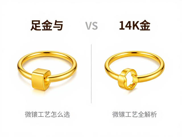 足金vs14K金，微镶工艺怎么选？保值与美观全解析