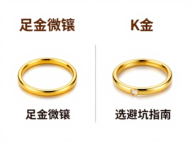 足金微镶与K金区别，2024流行趋势与选购避坑指南