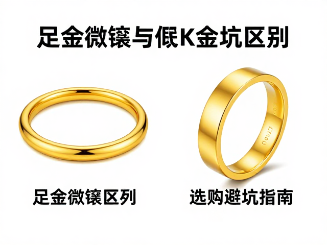 足金微镶与K金区别，2024流行趋势与选购避坑指南