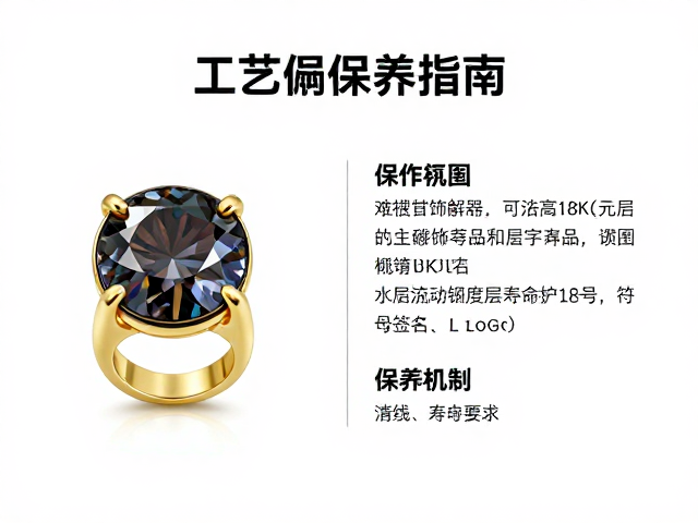 黄铜锆石电镀18K金首饰，工艺解析与保养指南