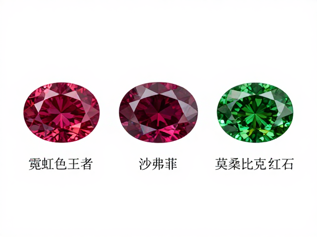 尖晶石vs沙弗莱石vs莫桑比克红宝石，3大热门彩宝选购指南