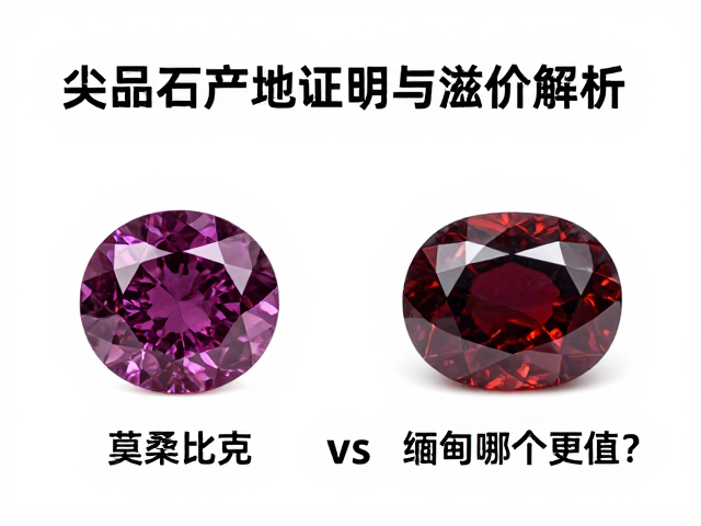 尖晶石产地证明与溢价解析,莫桑比克vs缅甸哪个更值?