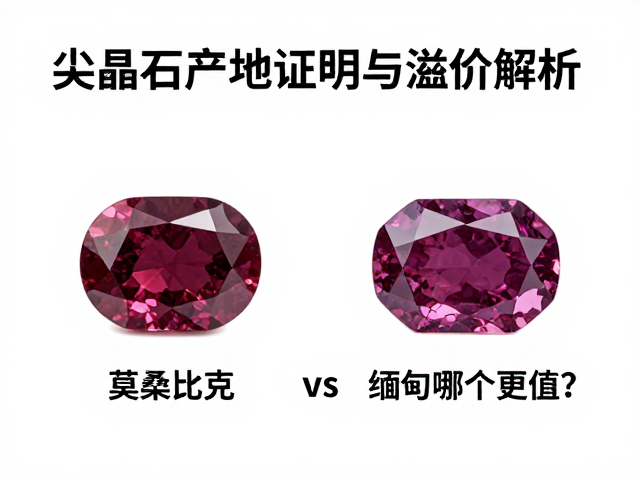 尖晶石产地证明与溢价解析,莫桑比克vs缅甸哪个更值?