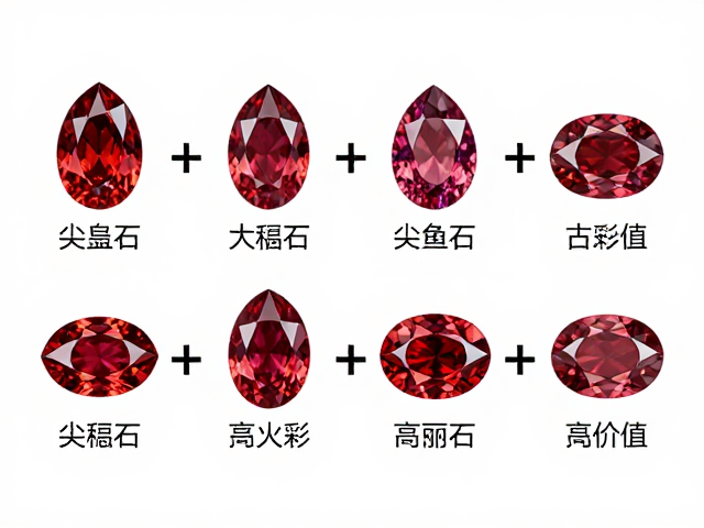 尖晶石分格存放指南,如何呵护宝石火彩,提升价值