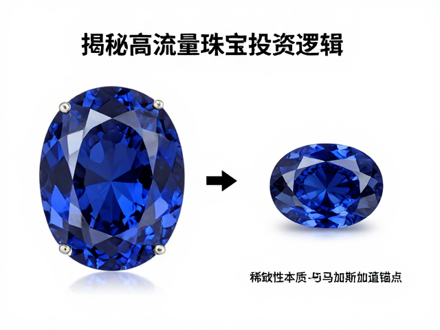 尖晶石与马达加斯加蓝宝石按克拉计价对比,揭秘高流量珠宝投资逻辑