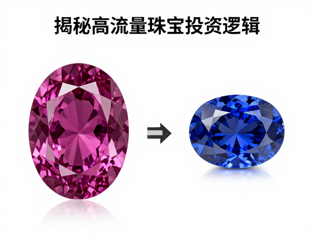 尖晶石与马达加斯加蓝宝石按克拉计价对比，揭秘高流量珠宝投资逻辑