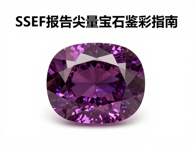 SSEF报告见证尖晶石晕彩效应,高流量宝石鉴赏指南